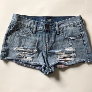 Jean shorts